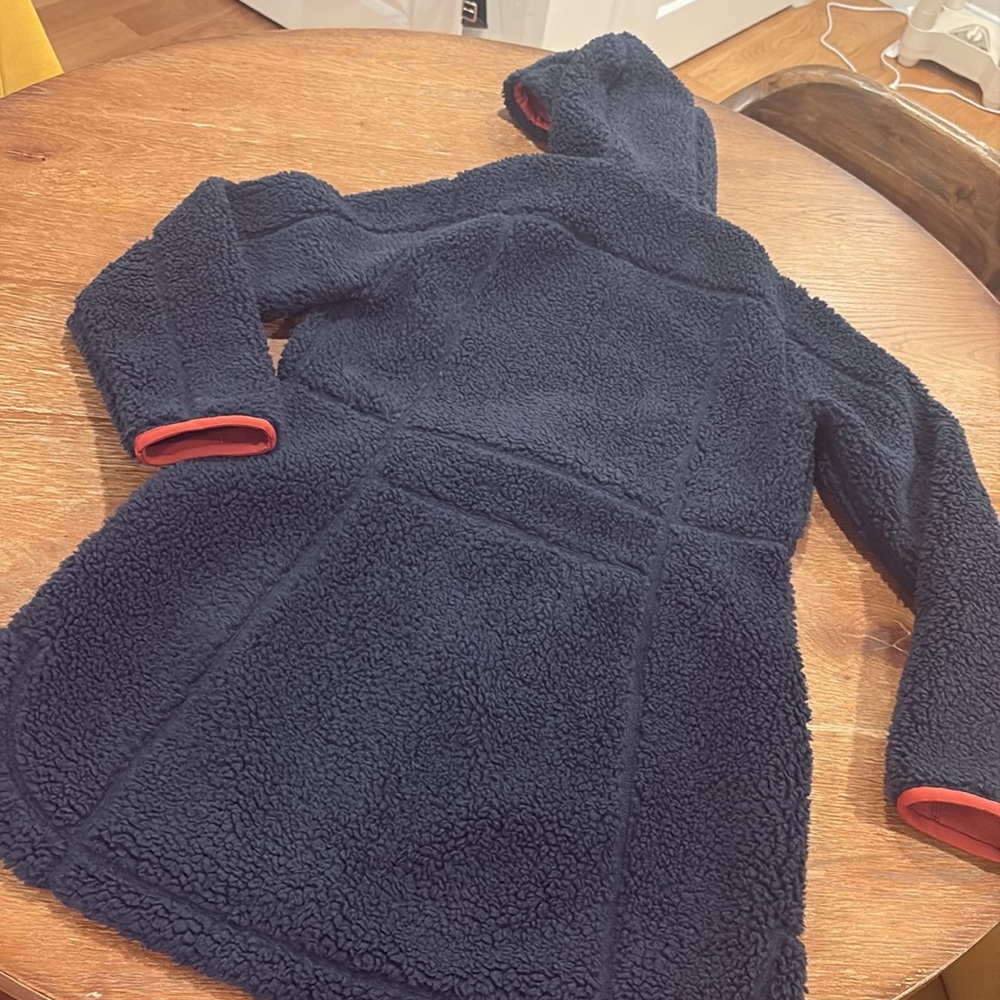 LL Bean Mountain Pile Fleece Coat - Picture 3 of 4